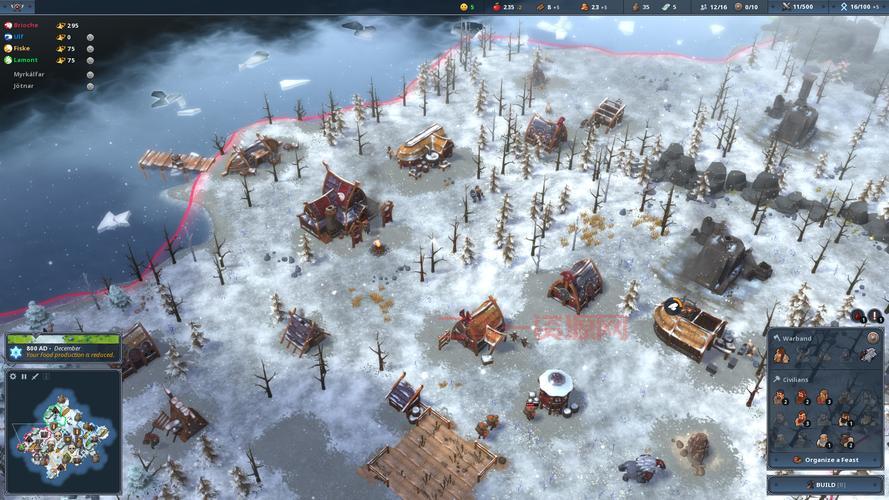 北加尔(Northgard) mac中文版：即时战略游戏，打造你的维京部落