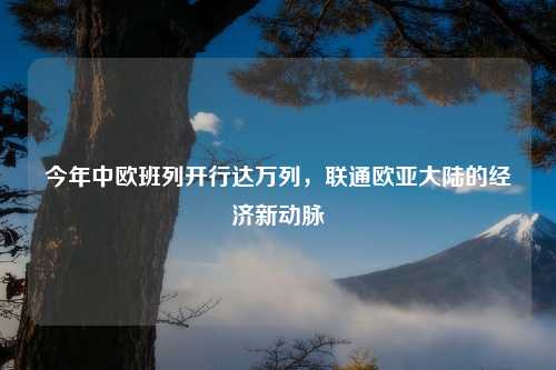 今年中欧班列开行达万列，联通欧亚大陆的经济新动脉