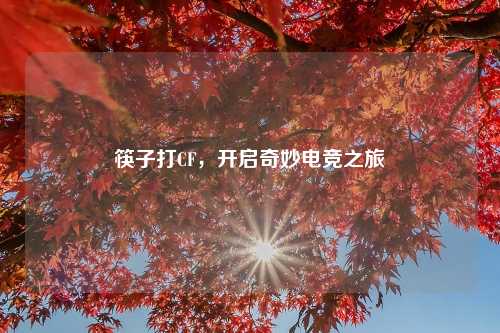筷子打CF，开启奇妙电竞之旅