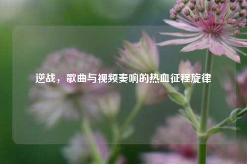 逆战，歌曲与视频奏响的热血征程旋律